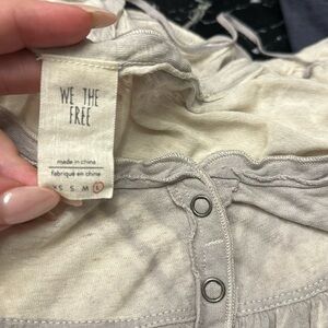 We The Free Flowy Burnout Tank